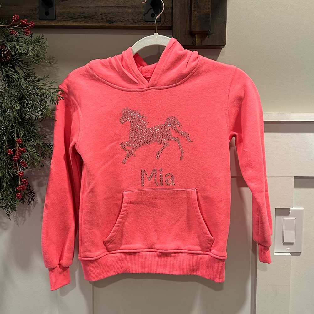 Pink Horse Hoodie